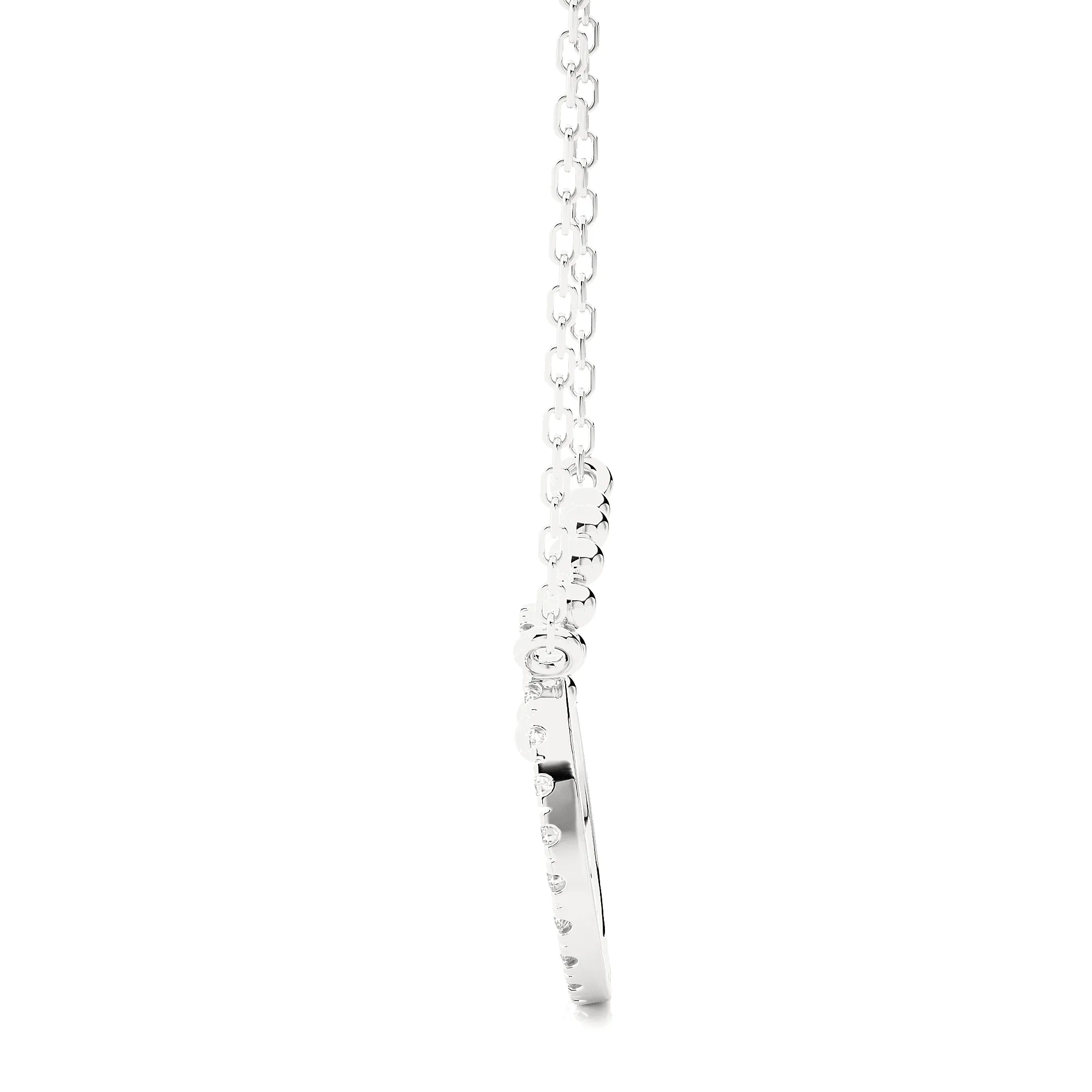 1/4  ctw Round Lab Grown Diamond Fashion Necklace