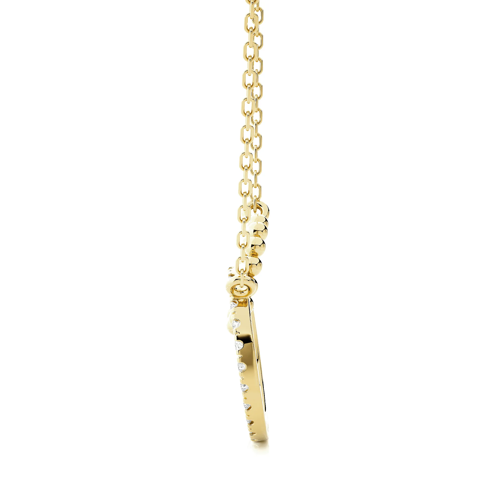 1/4  ctw Round Lab Grown Diamond Fashion Necklace