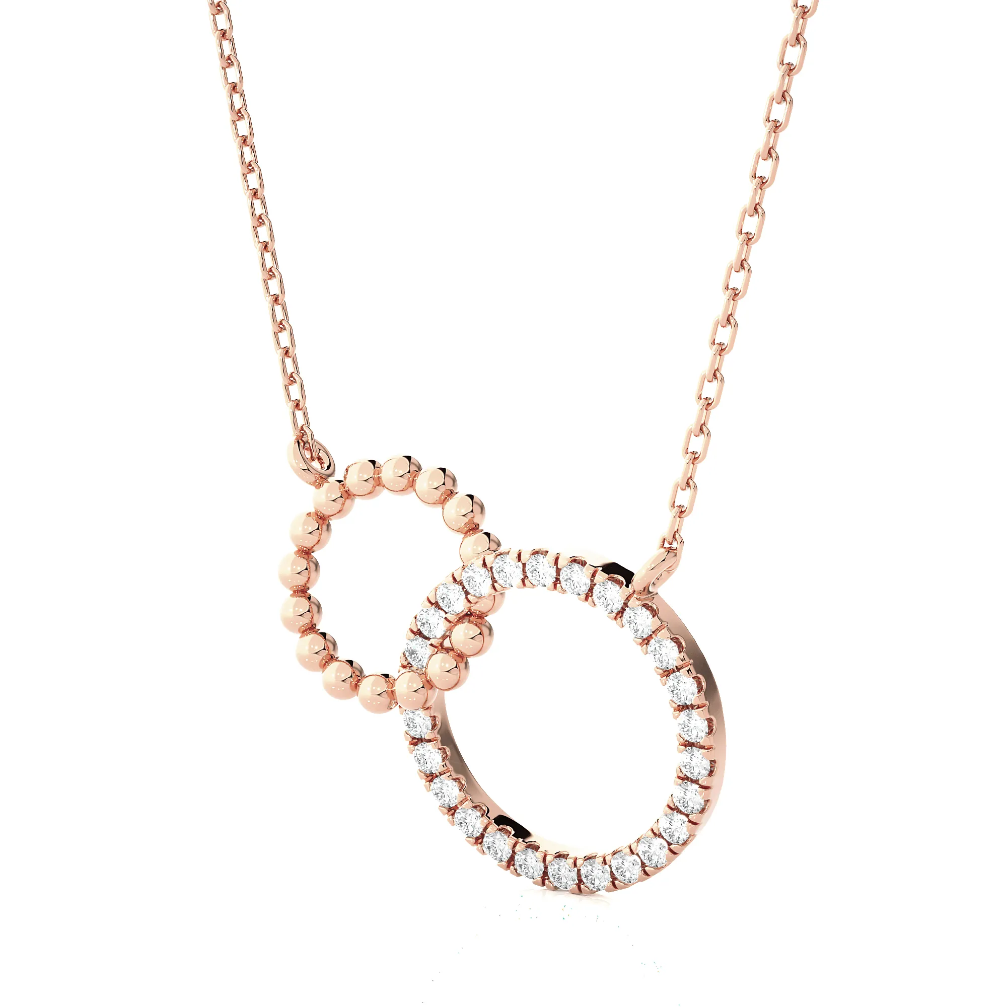 1/4  ctw Round Lab Grown Diamond Fashion Necklace
