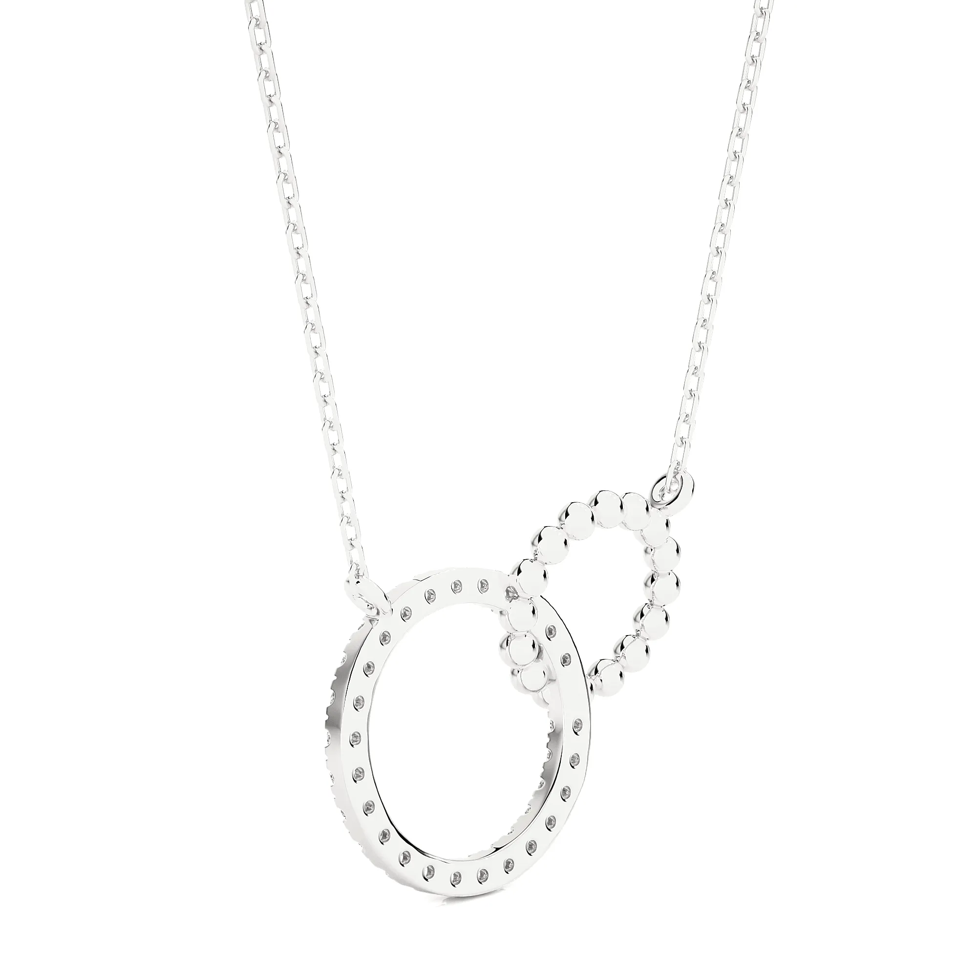 1/4  ctw Round Lab Grown Diamond Fashion Necklace