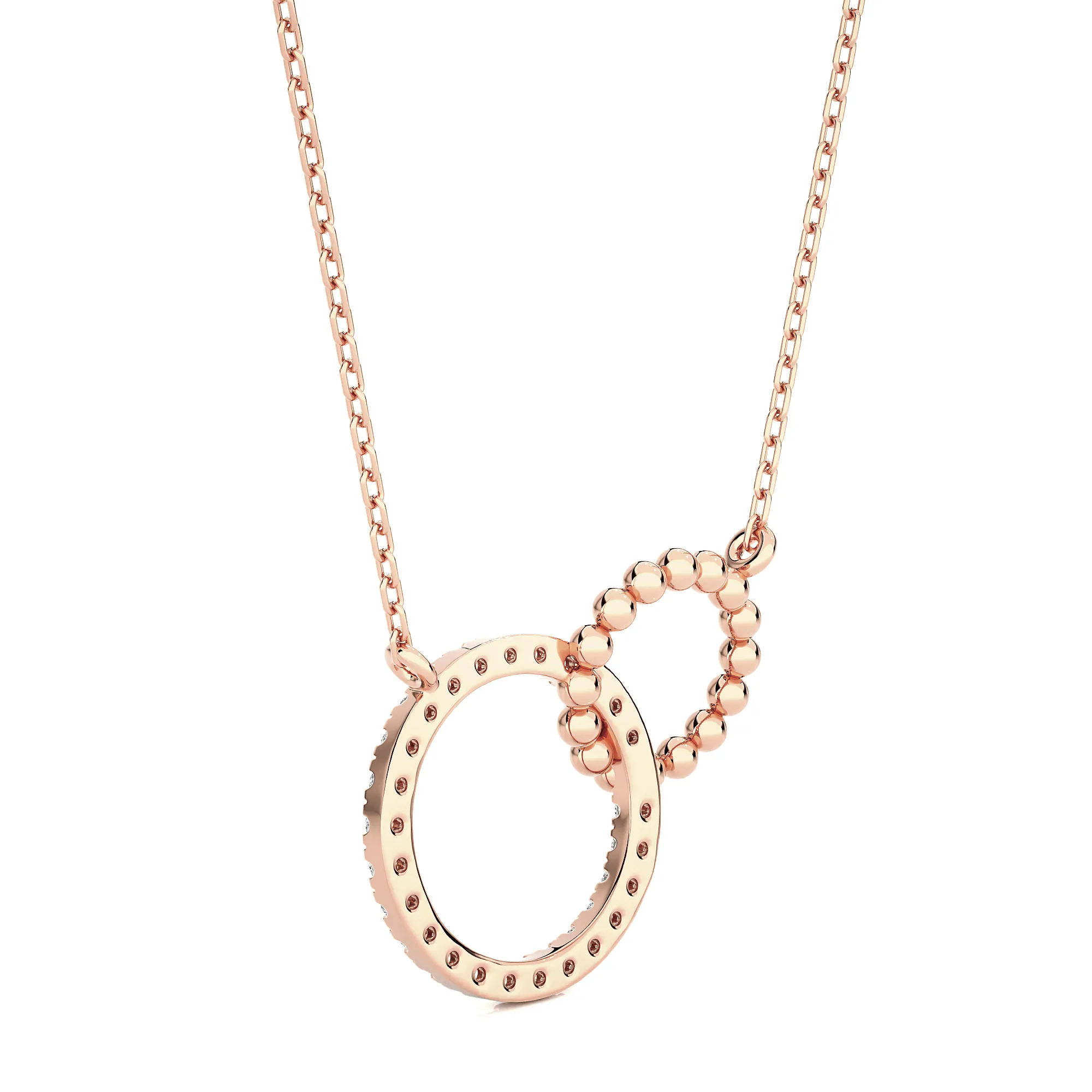 1/4  ctw Round Lab Grown Diamond Fashion Necklace