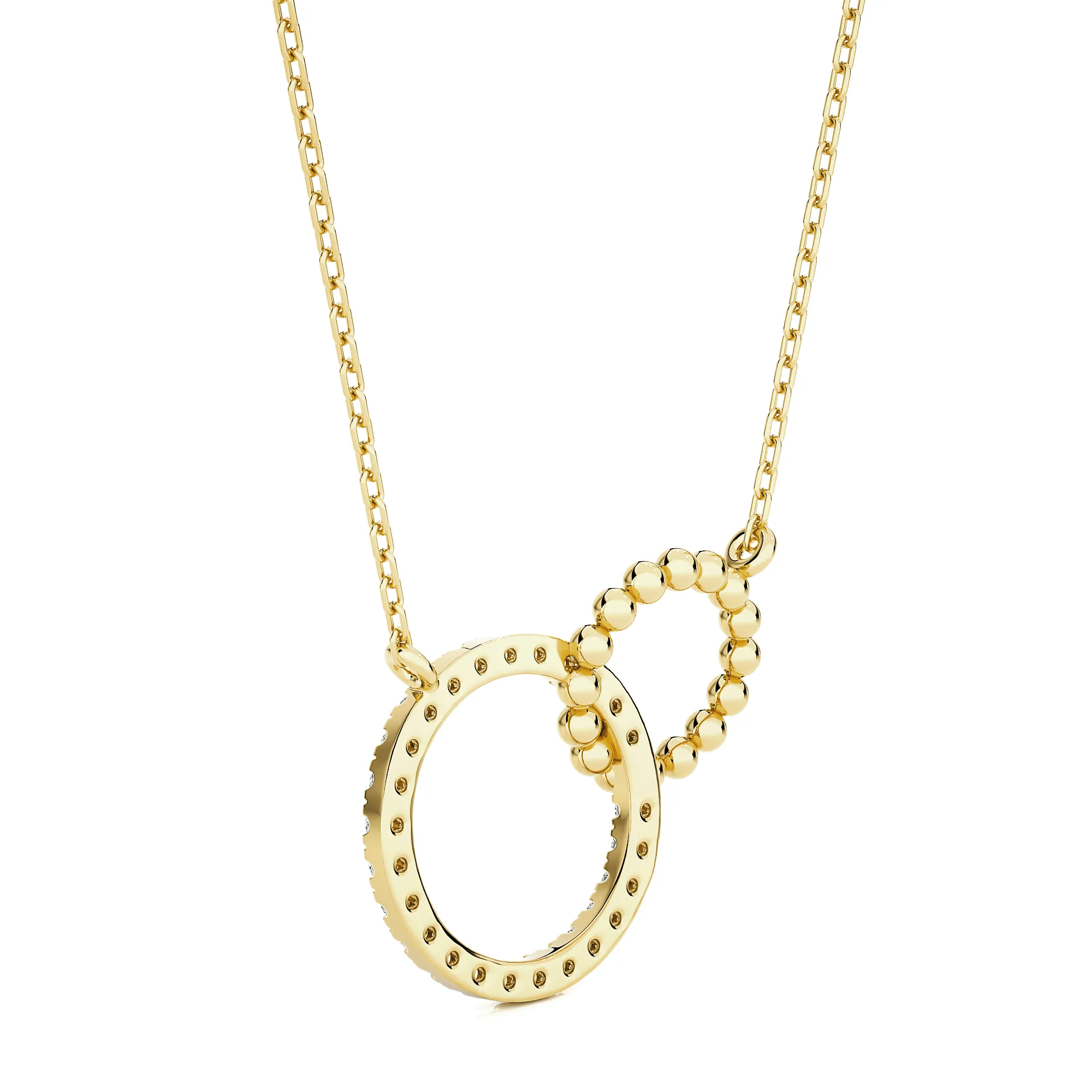 1/4  ctw Round Lab Grown Diamond Fashion Necklace