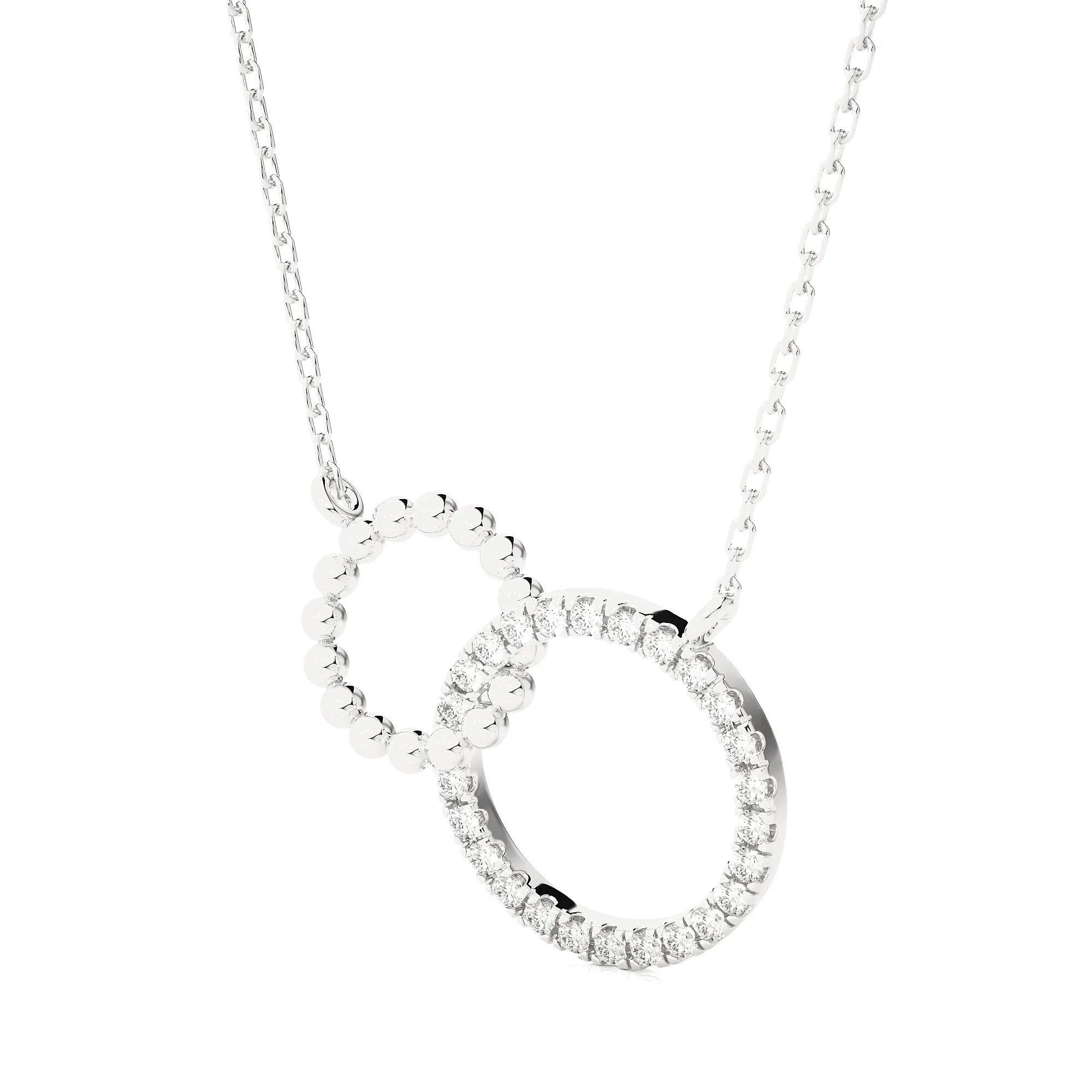 1/4  ctw Round Lab Grown Diamond Fashion Necklace