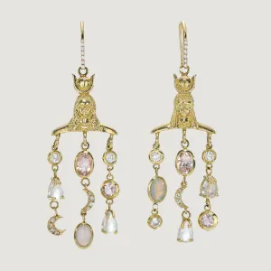 14k Mary   Isis Earrings
