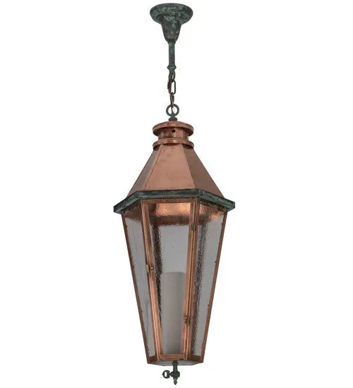 14"W Millesime Lantern Outdoor Pendant