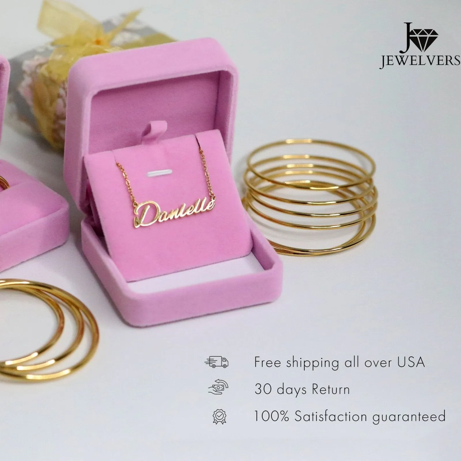 18K Gold-Filled Lightning Bolt Earrings