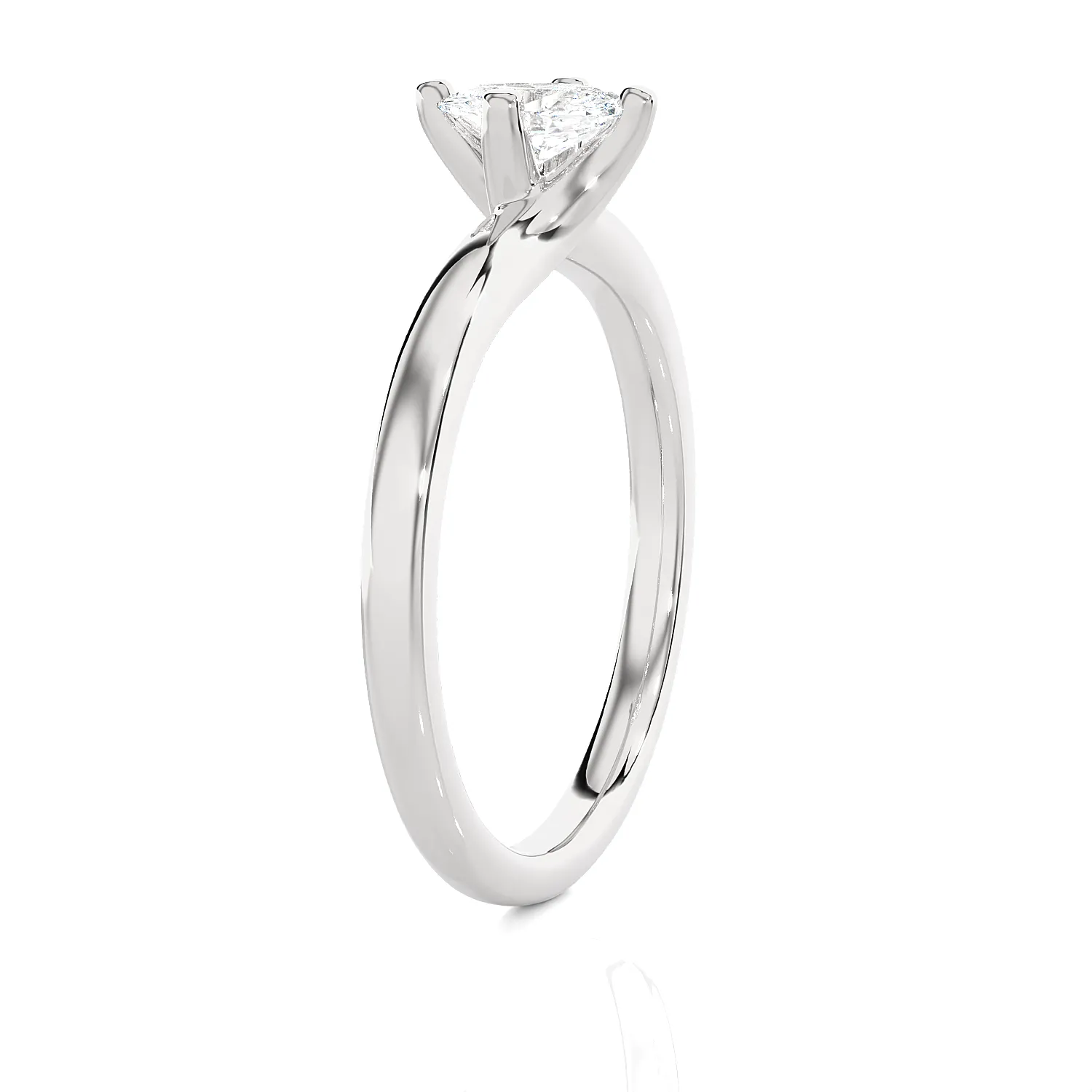 3/4 ctw Marquise Lab Grown Diamond Solitaire Engagement Ring