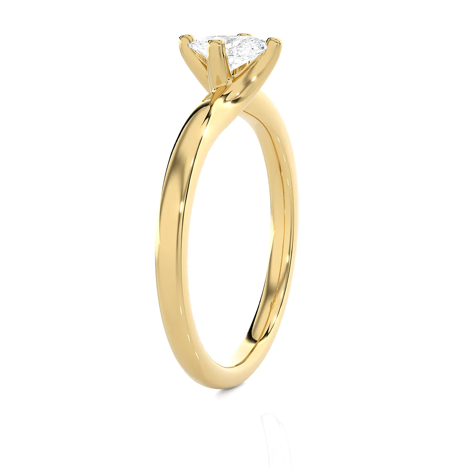 3/4 ctw Marquise Lab Grown Diamond Solitaire Engagement Ring