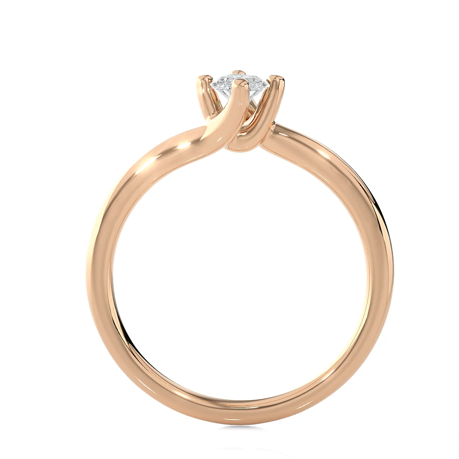 3/4 ctw Marquise Lab Grown Diamond Solitaire Engagement Ring