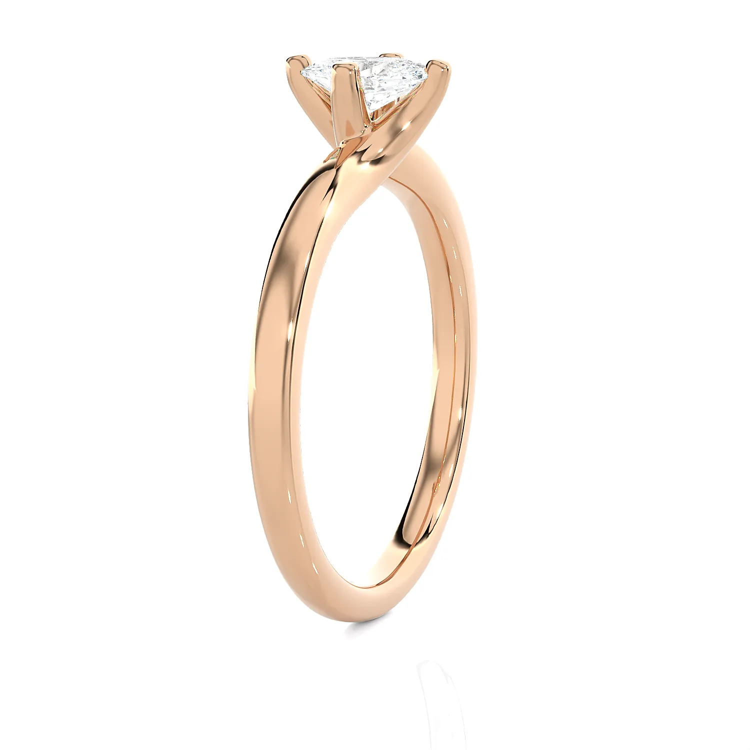 3/4 ctw Marquise Lab Grown Diamond Solitaire Engagement Ring