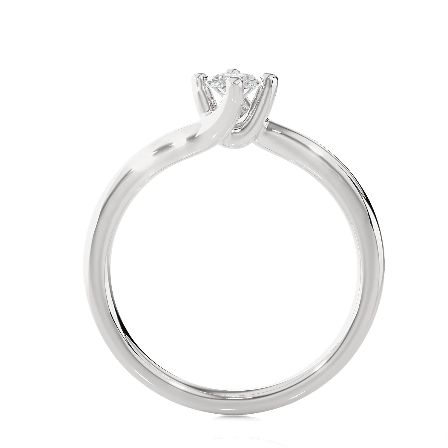 3/4 ctw Marquise Lab Grown Diamond Solitaire Engagement Ring