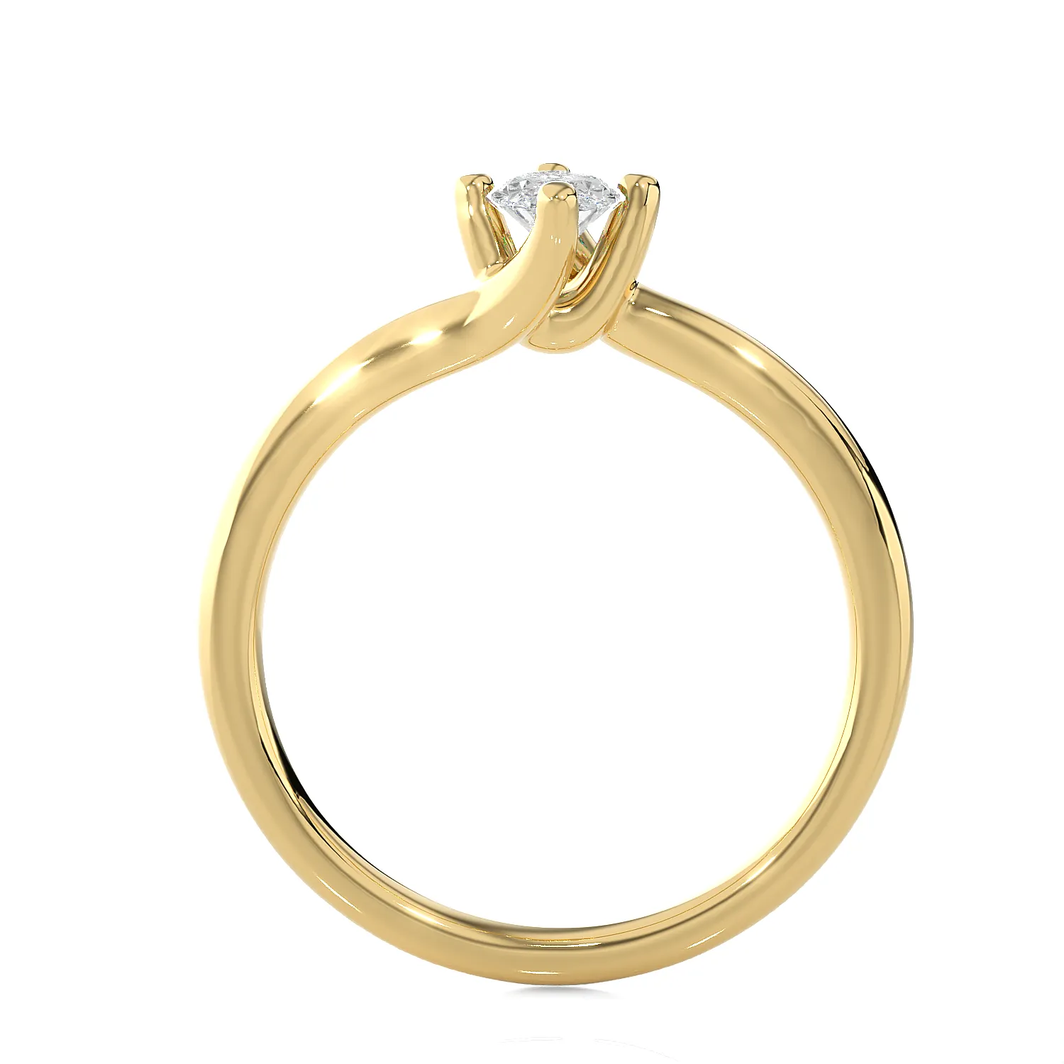 3/4 ctw Marquise Lab Grown Diamond Solitaire Engagement Ring