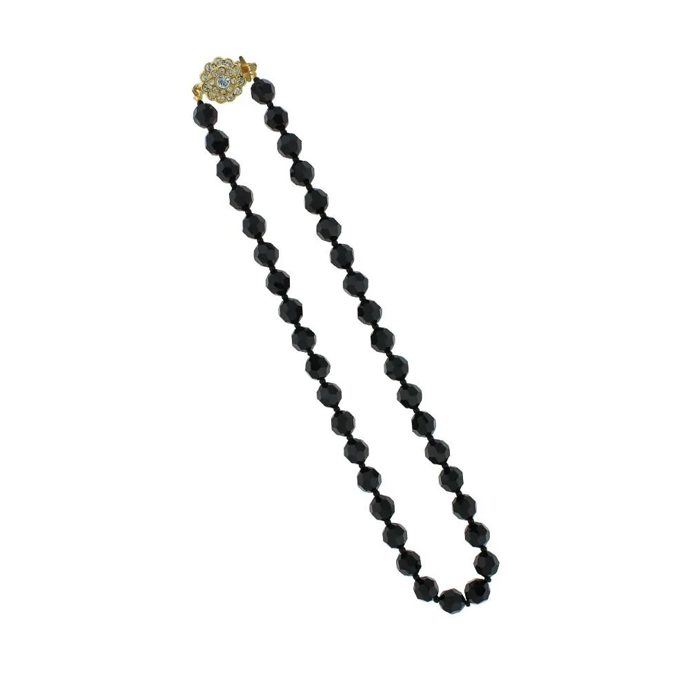 8mm Crystal Beaded Necklace