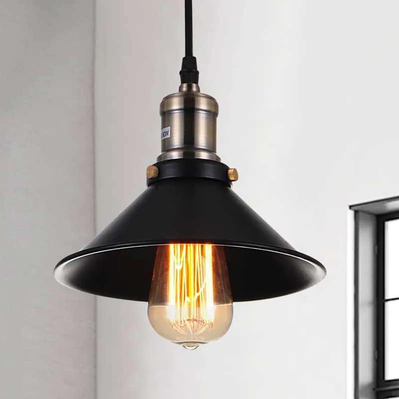 Agda Loft Black English Street Lamp Style