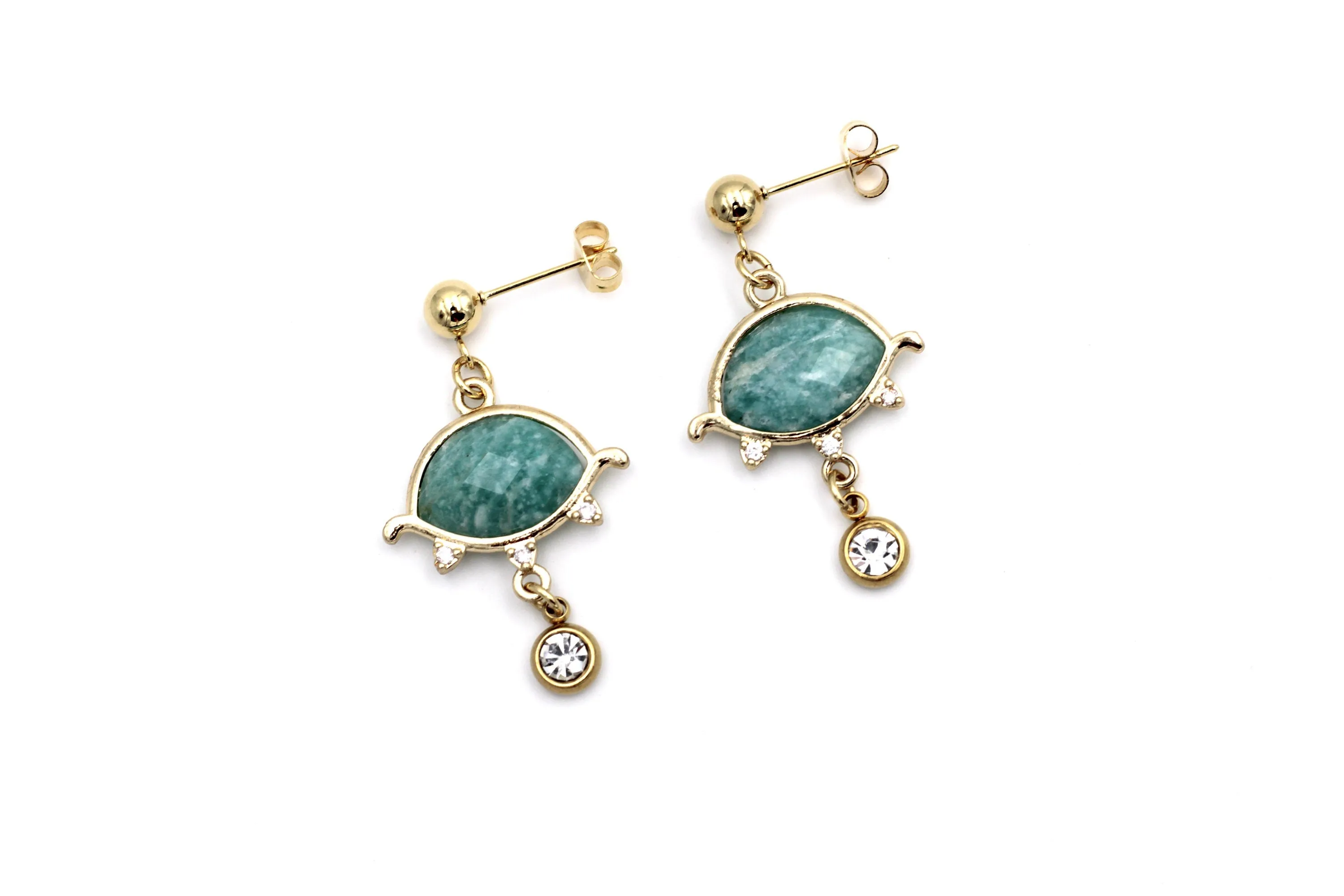 Amazonite Earrings