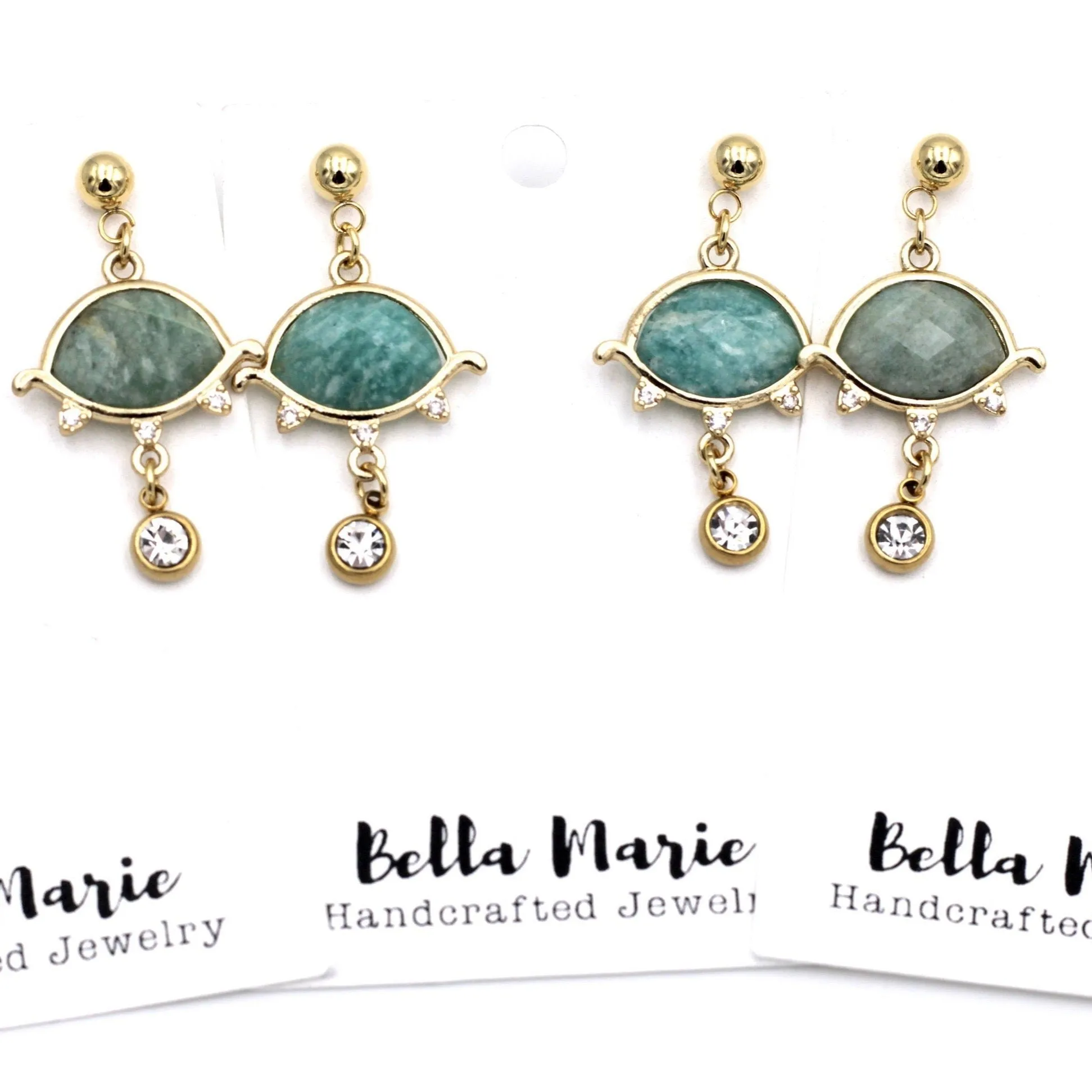 Amazonite Earrings