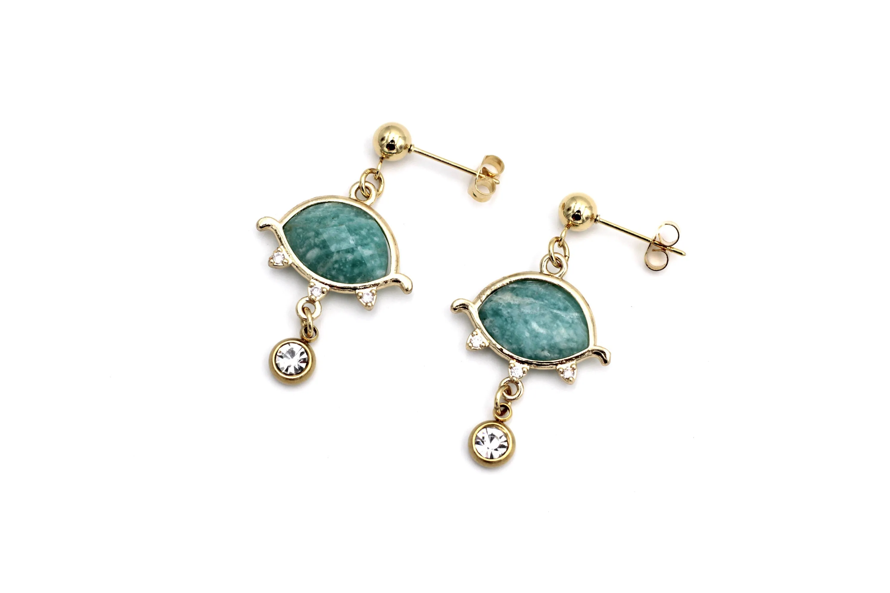 Amazonite Earrings