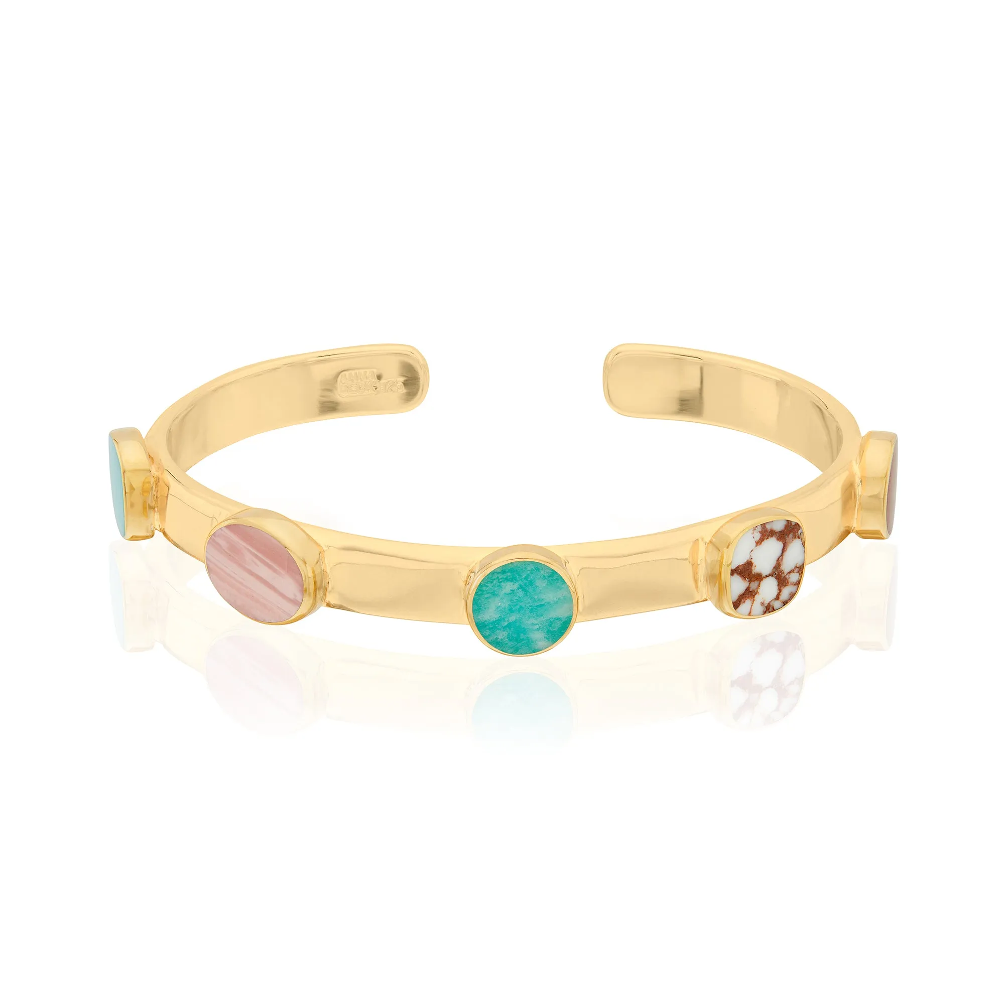 Anna Beck Multi-Stone Cuff Bangle
