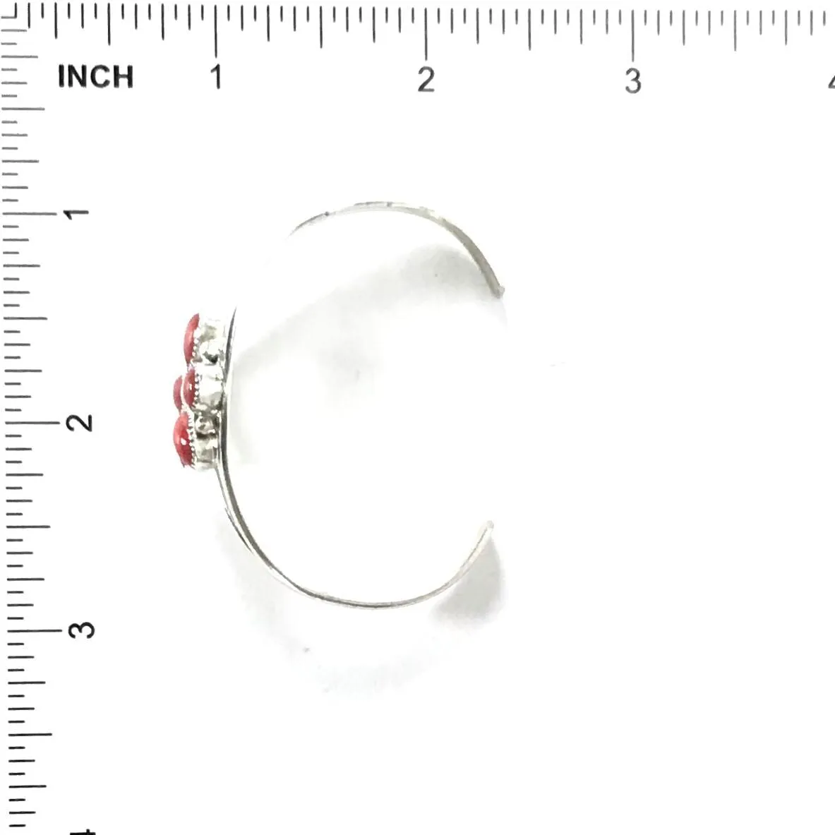 Anna Spencer Coral Cluster Baby Bracelet