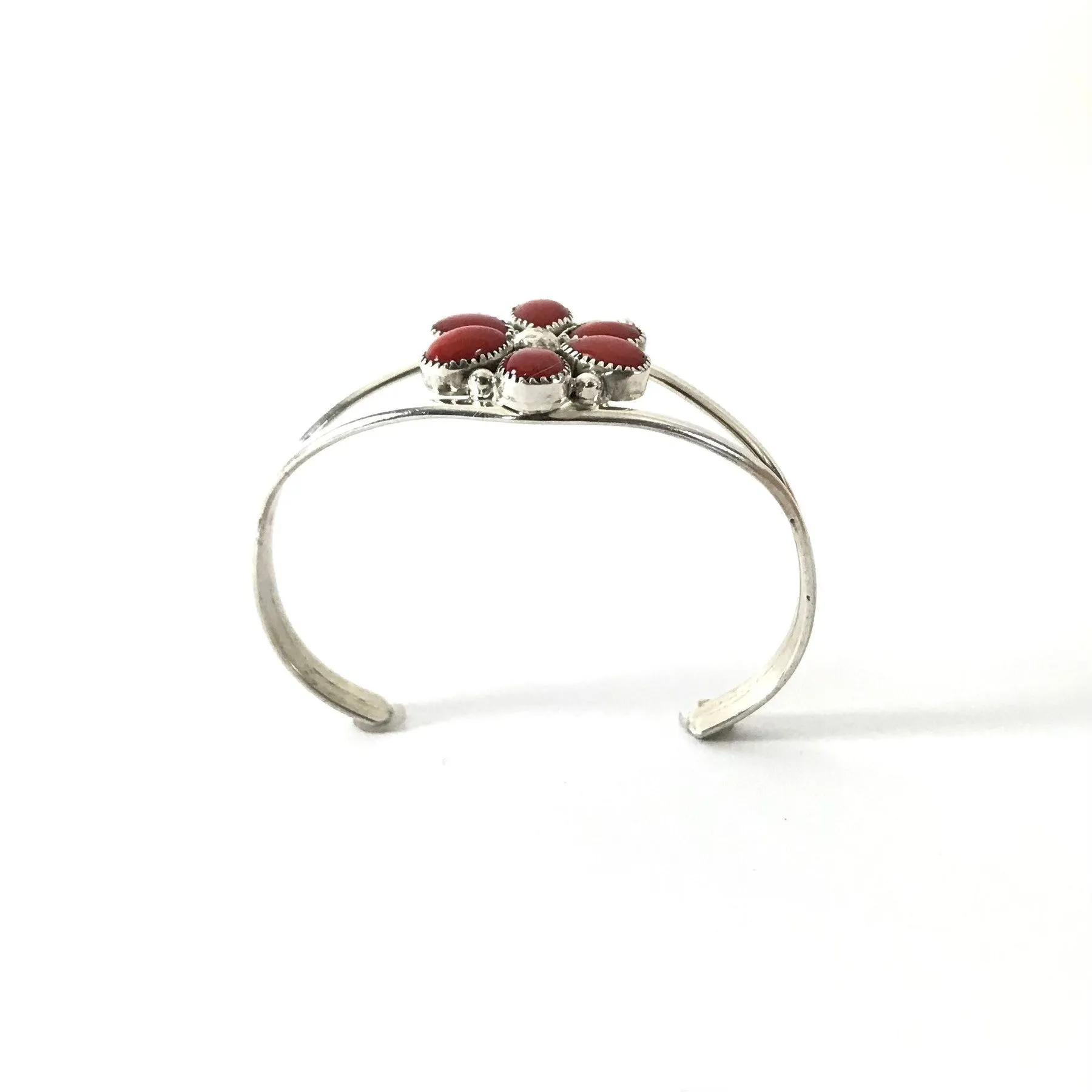 Anna Spencer Coral Cluster Baby Bracelet