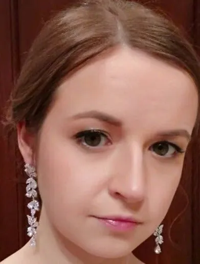 Art Deco Long Crystal Teardrop Wedding Earrings, CZ Leaf Vine Bridal Earring. Long Dangle Drop Statement Chandelier Earring, Wedding Jewelry