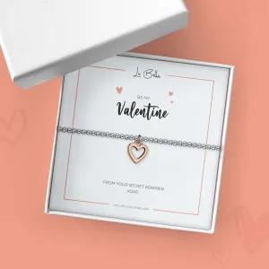 Be My Valentine Sentiments Friendship Bracelet