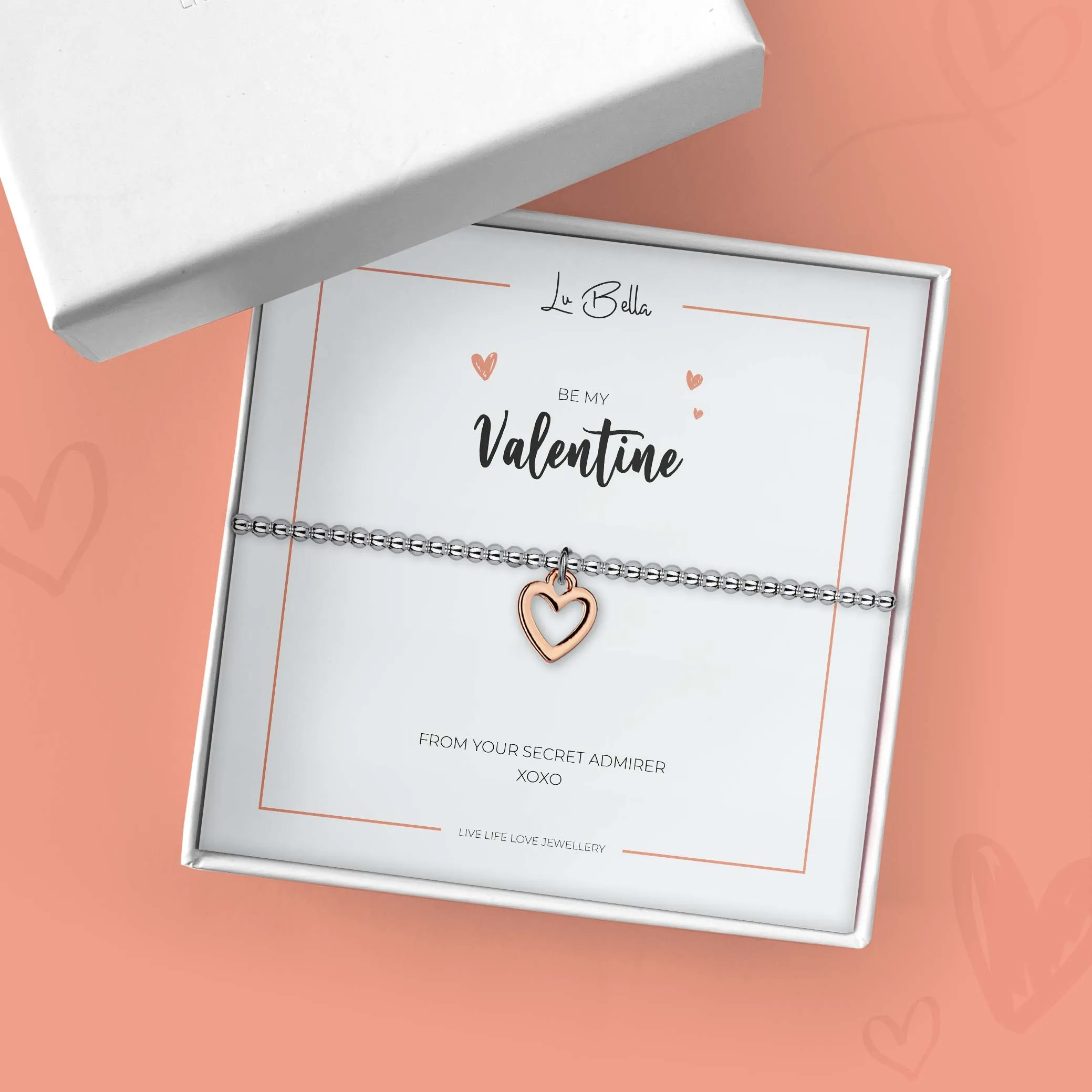 Be My Valentine Sentiments Friendship Bracelet