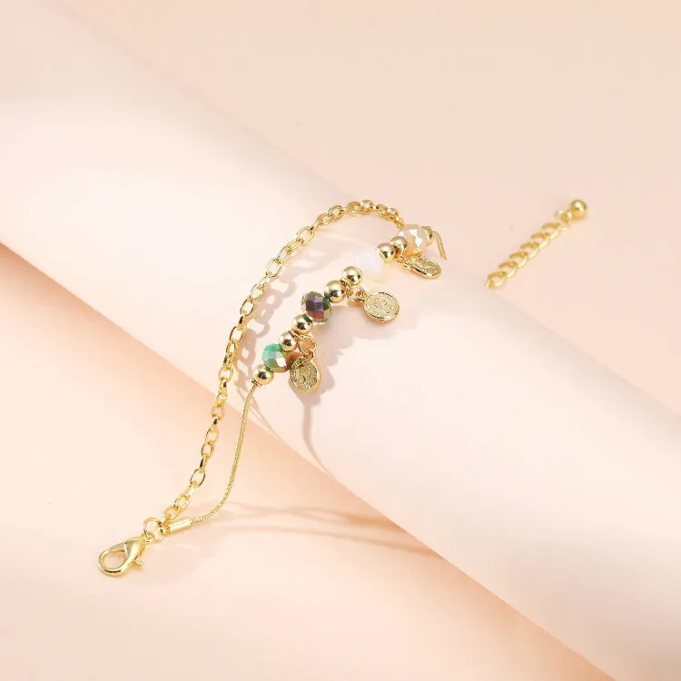 Bracelet Indian Head Tag Alloy Bracelet