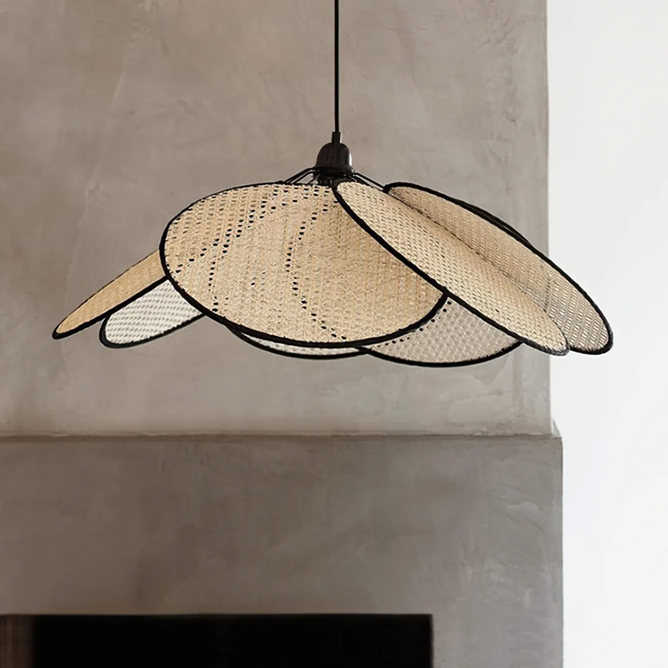 Campbell Rattan Pendant Lamp