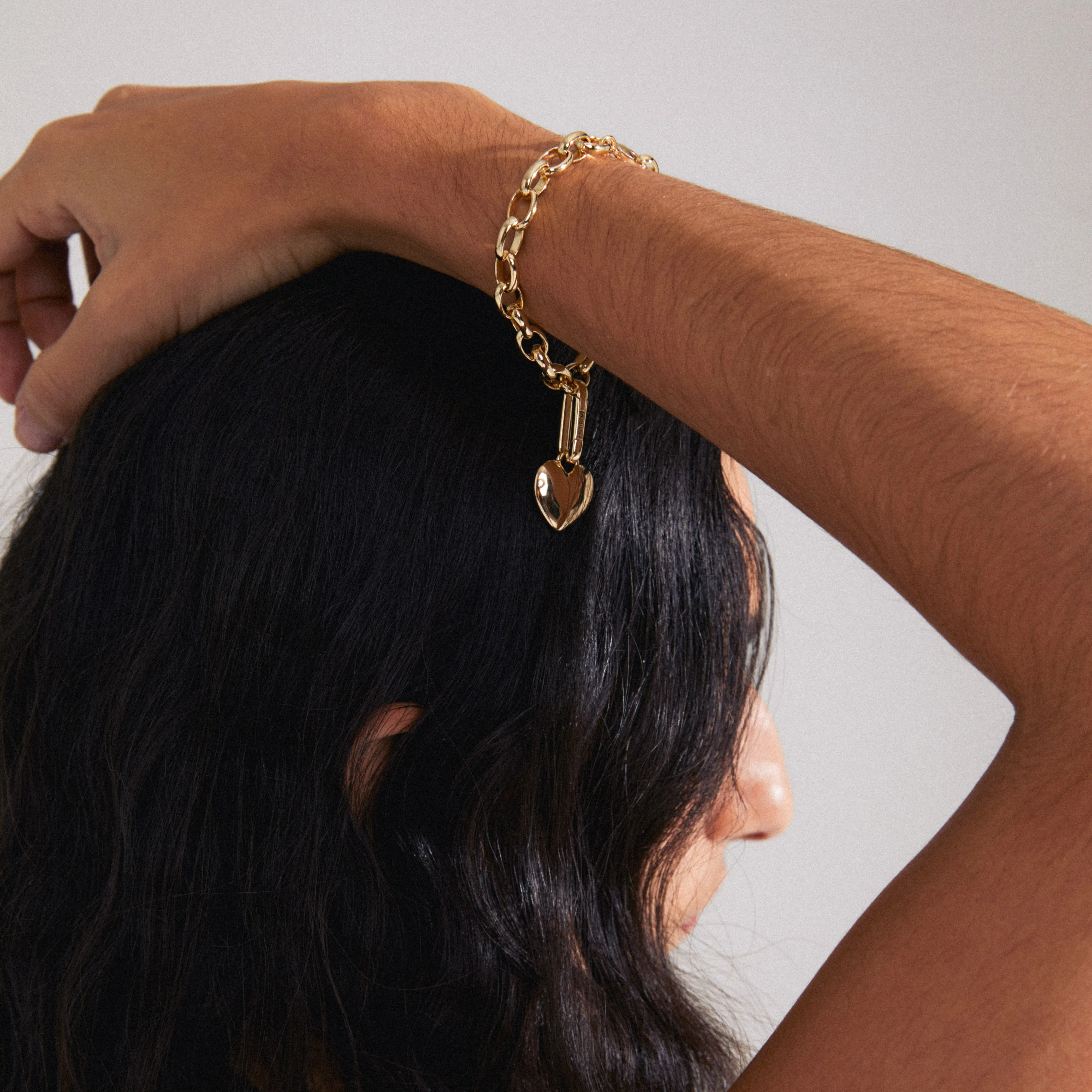 CHARM recycled bracelet gold-plated