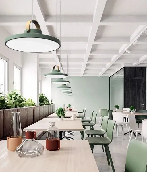 Cille Scandinavian Wood Handle Pendant Light