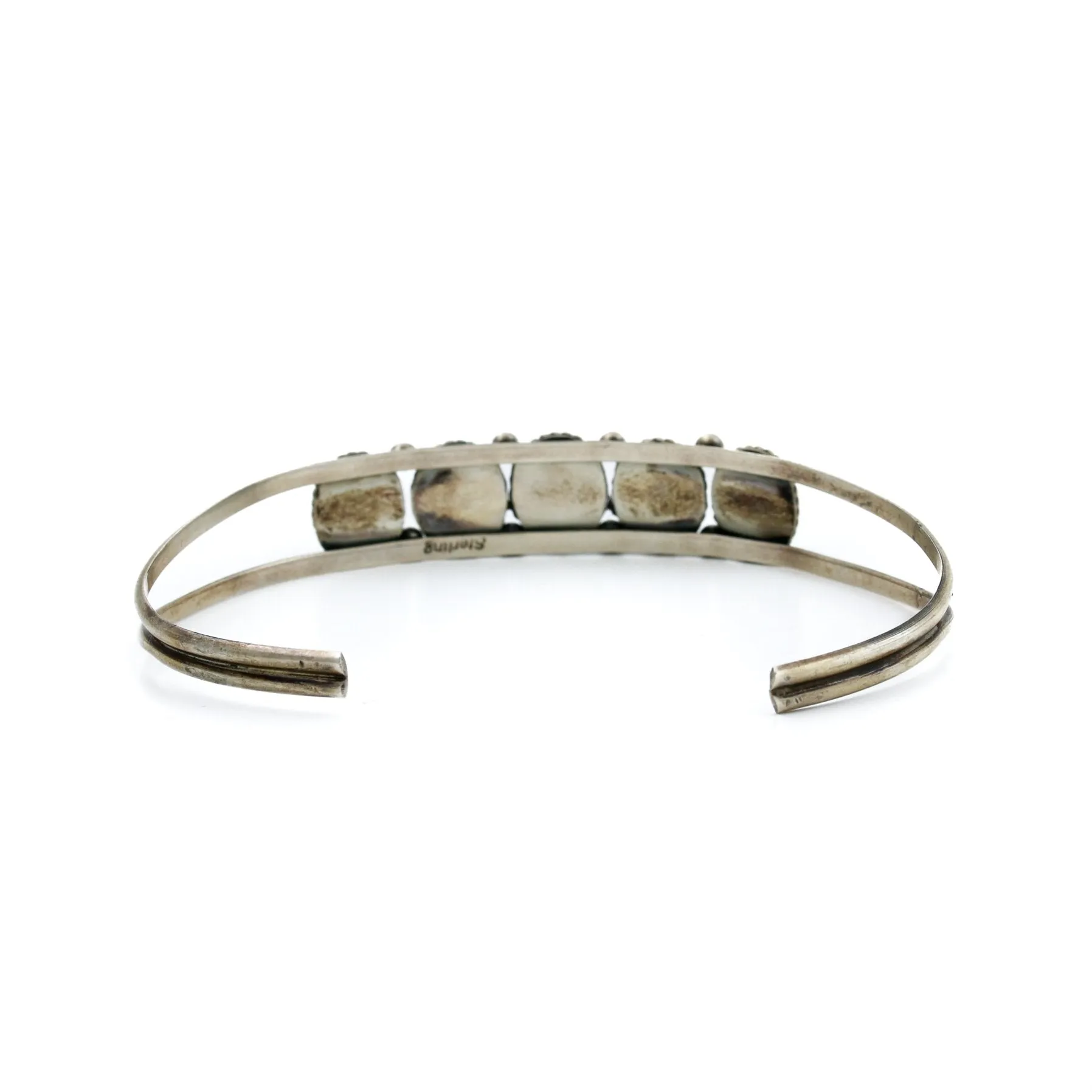 Classic 1940's Navajo Cuff x Multi-Gemstones