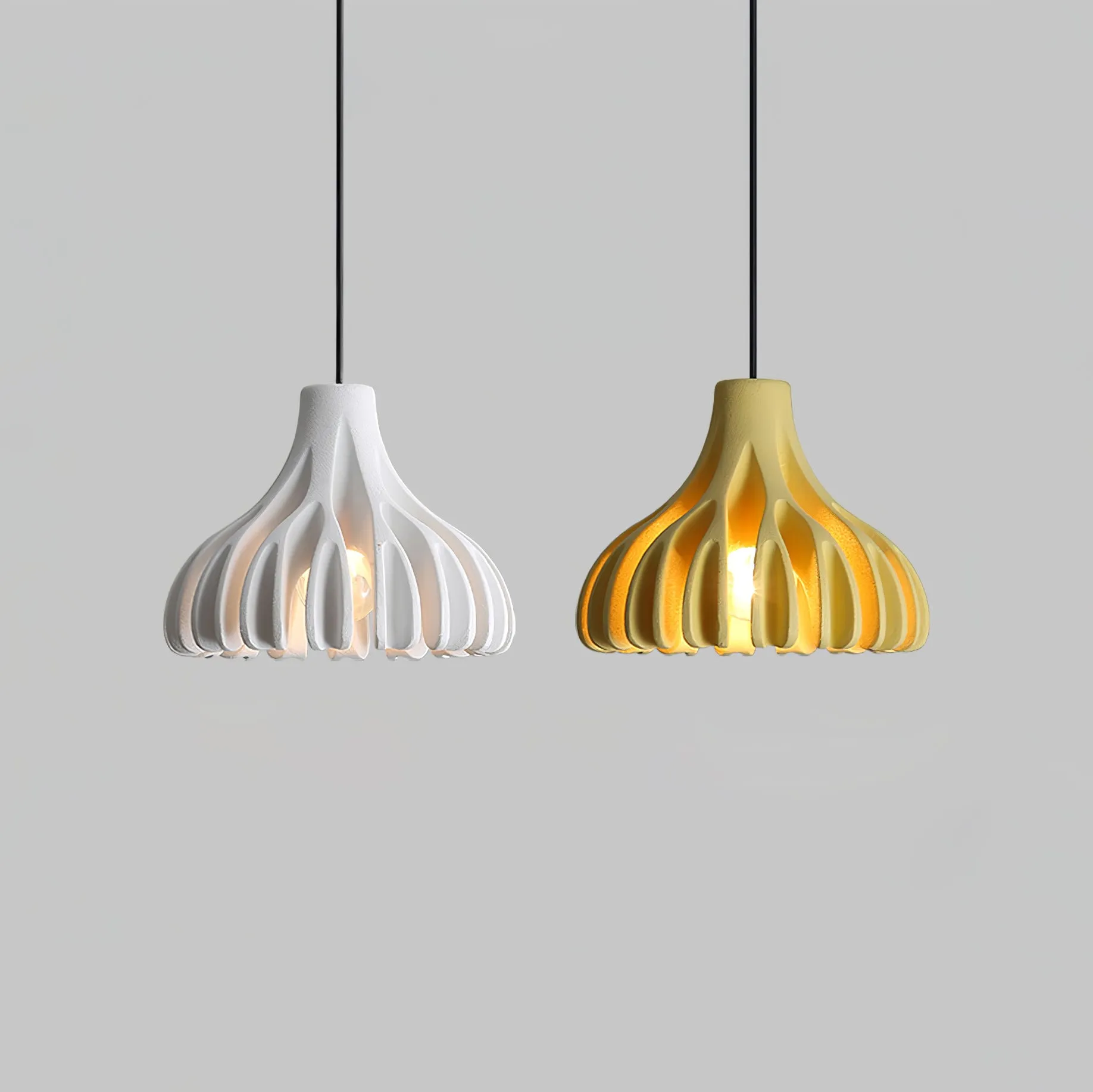 Coral Resin Swag Lights