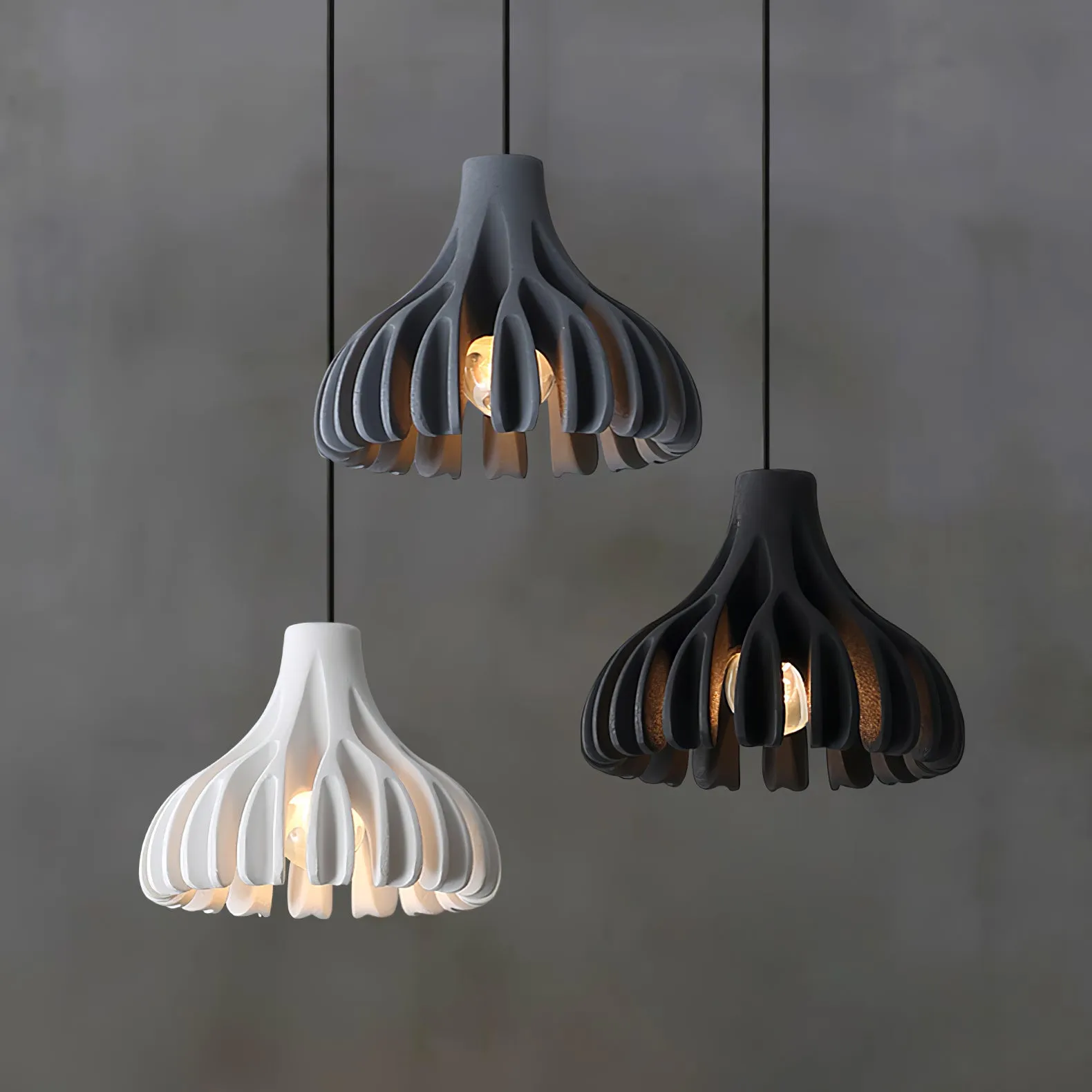 Coral Resin Swag Lights