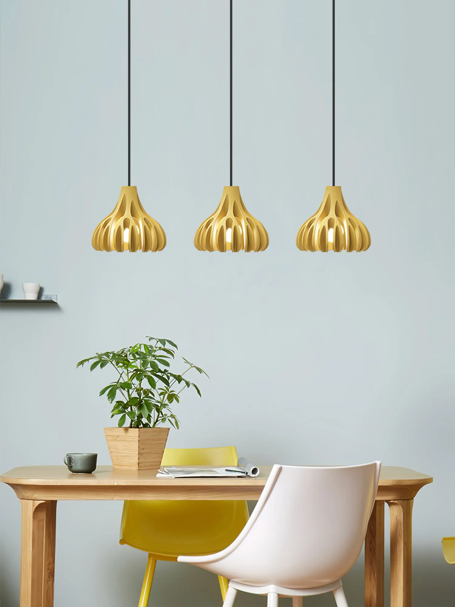 Coral Resin Swag Lights