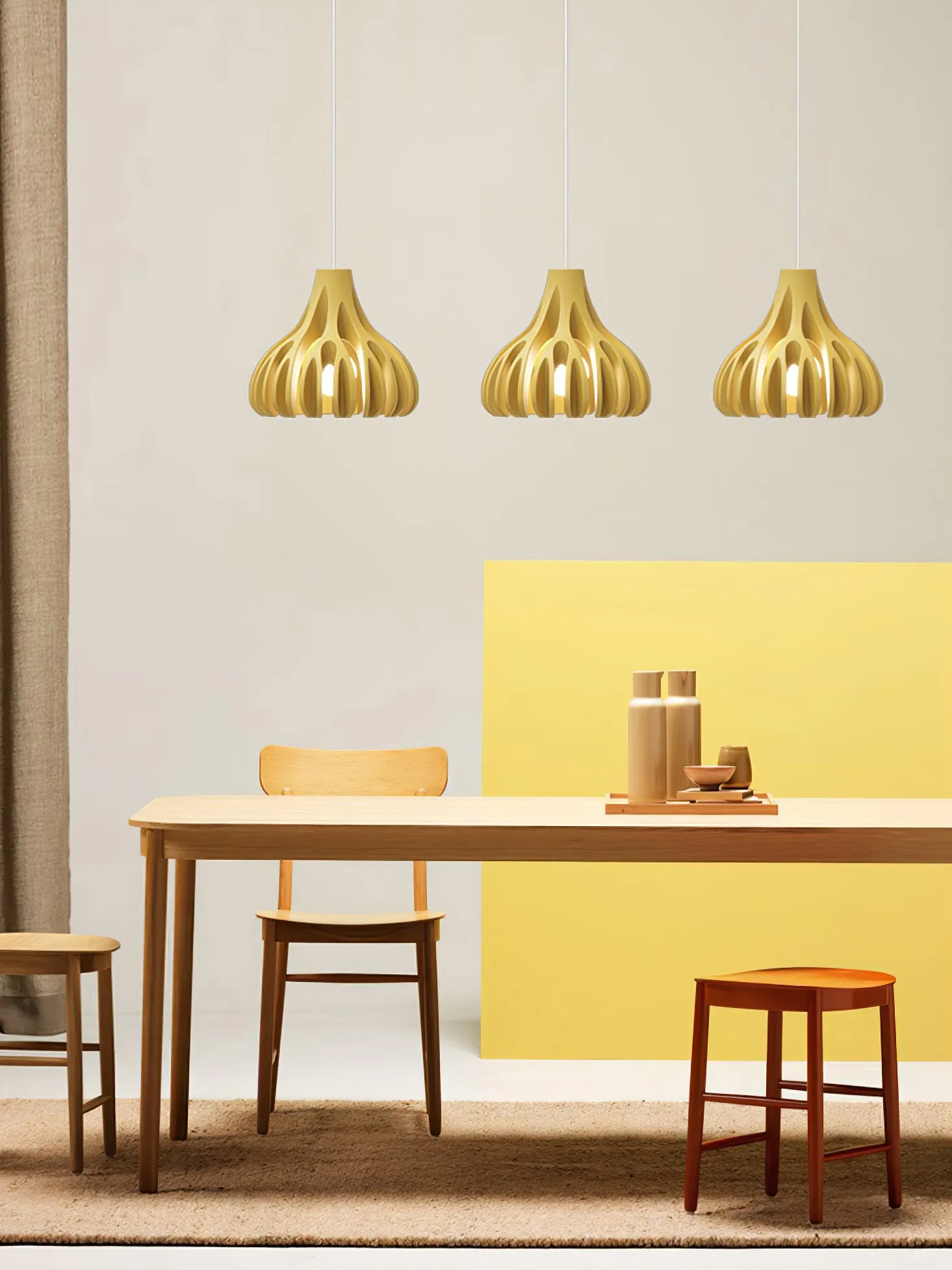 Coral Resin Swag Lights