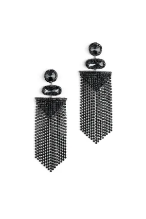 Deepa Gurnani Anvi Earring - Black