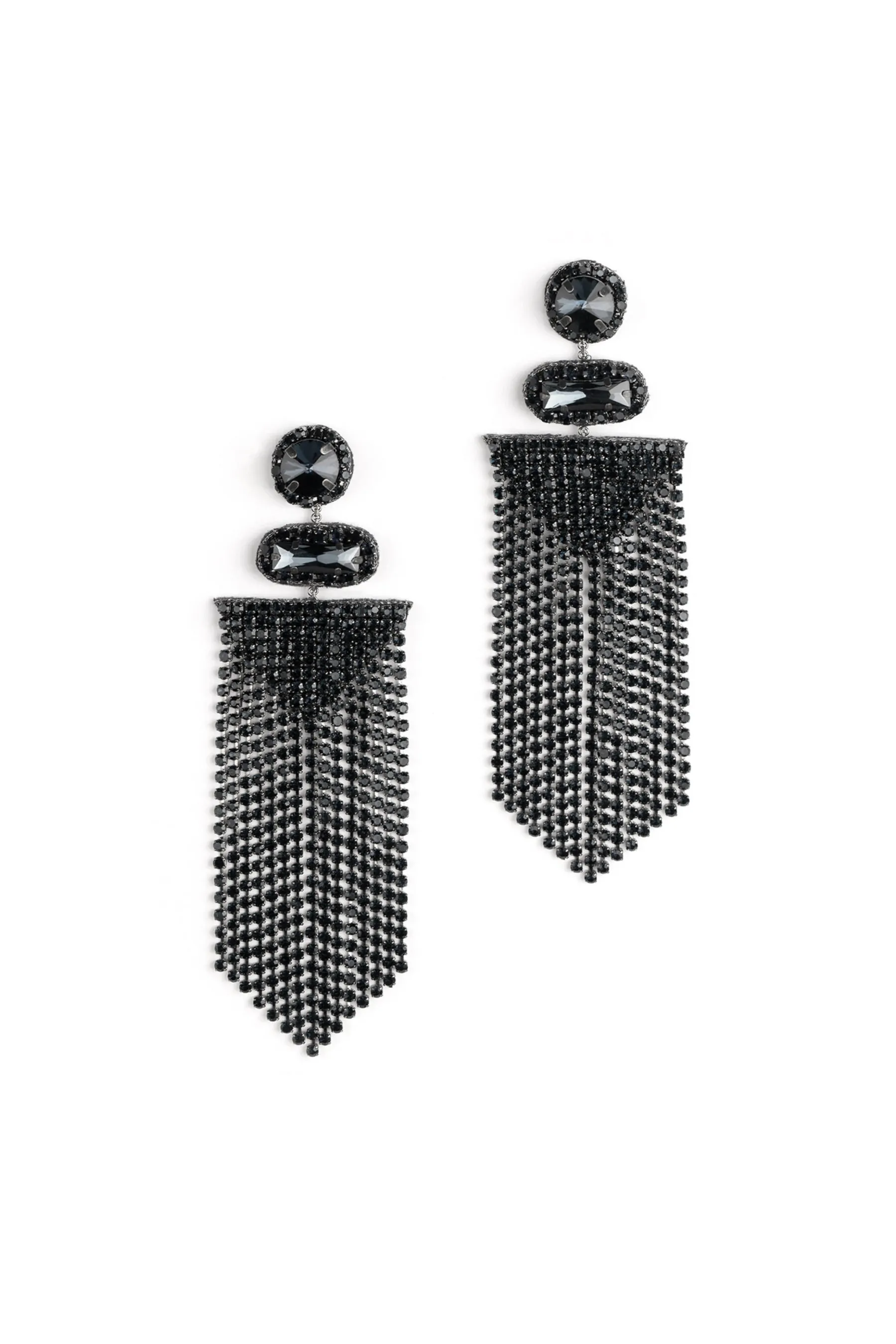 Deepa Gurnani Anvi Earring - Black