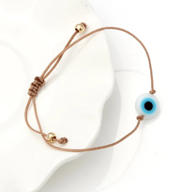 Evil Eye Bracelet European And American Devil Eye Hand Woven Bracelet