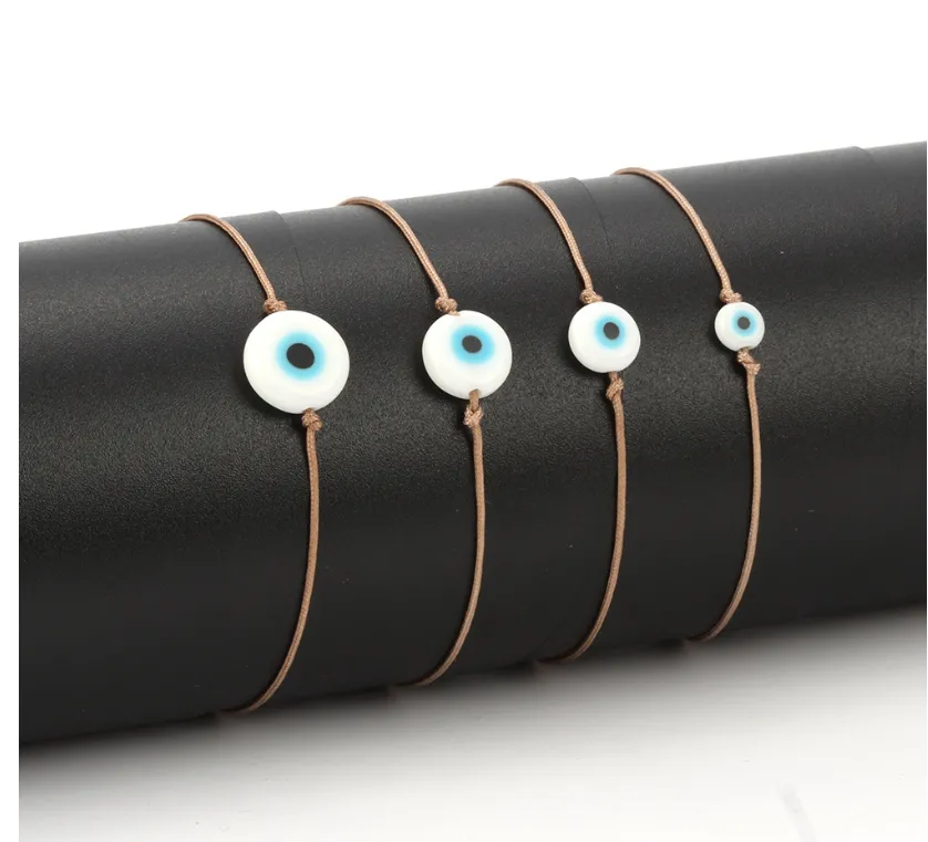 Evil Eye Bracelet European And American Devil Eye Hand Woven Bracelet