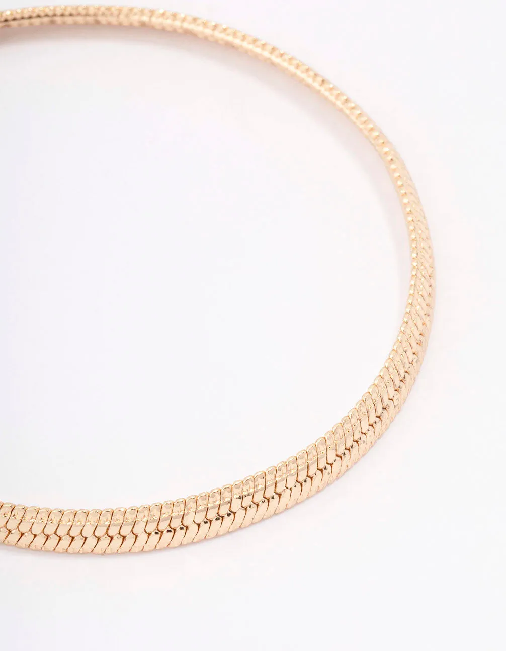 Gold Plated Snake Chain Bracelet