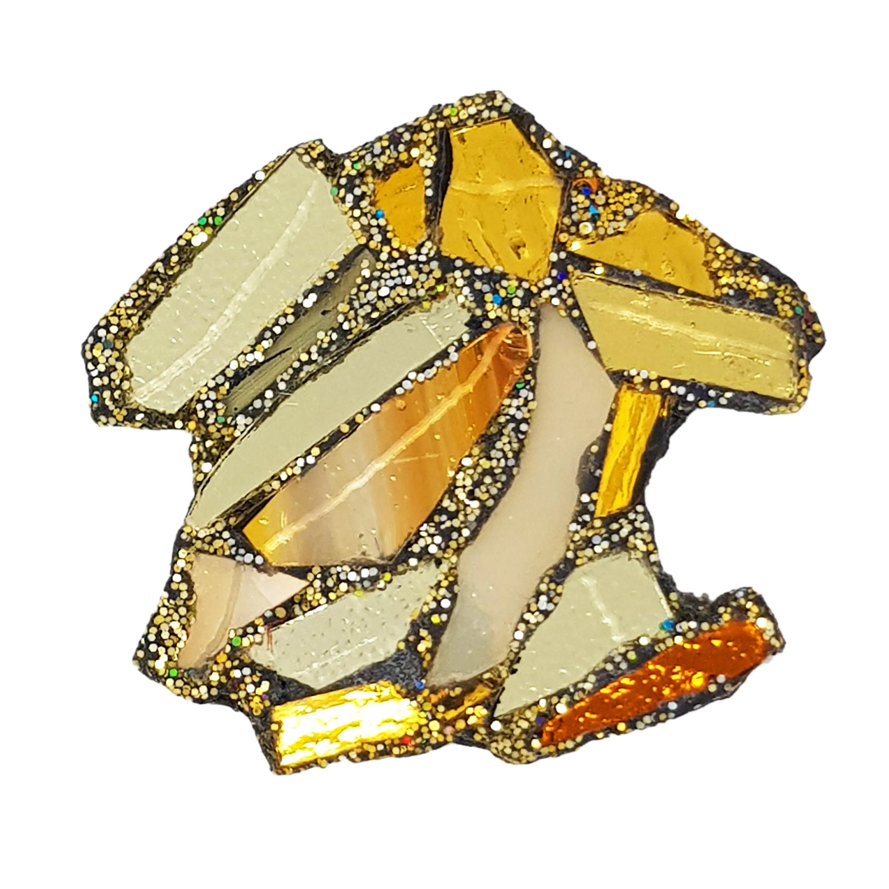 GOLDEN CHIPS BROOCH - Z's CHIPS