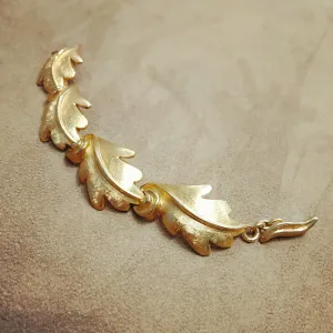 Guy Laroche Gold Leaf Bracelet