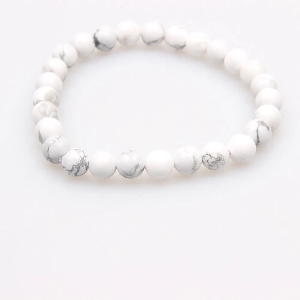 Handmade Crystal Gemstone Elastic Bracelet Energy