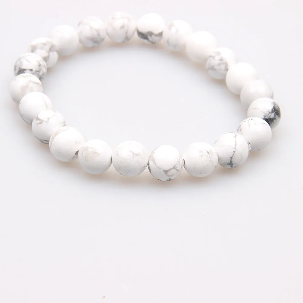 Handmade Crystal Gemstone Elastic Bracelet Energy