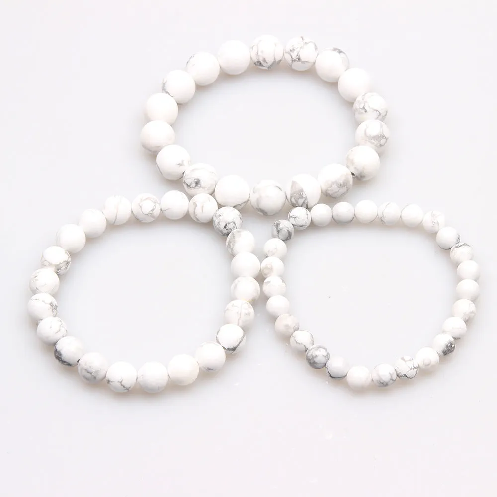 Handmade Crystal Gemstone Elastic Bracelet Energy