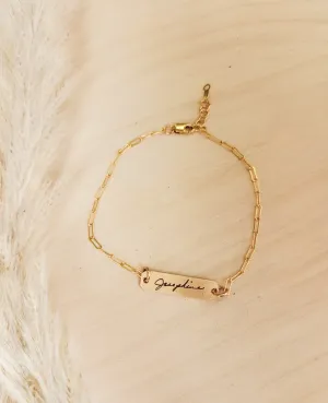 Handwriting Bracelet