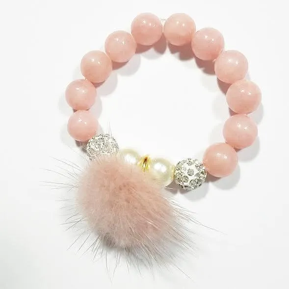 Heart Me Pom Bracelet