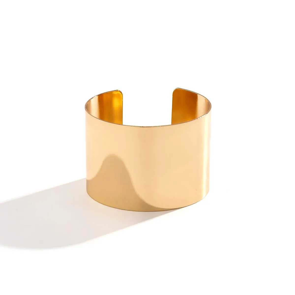 Ingrid Barrel Cuff Bracelet - Gold or Silver