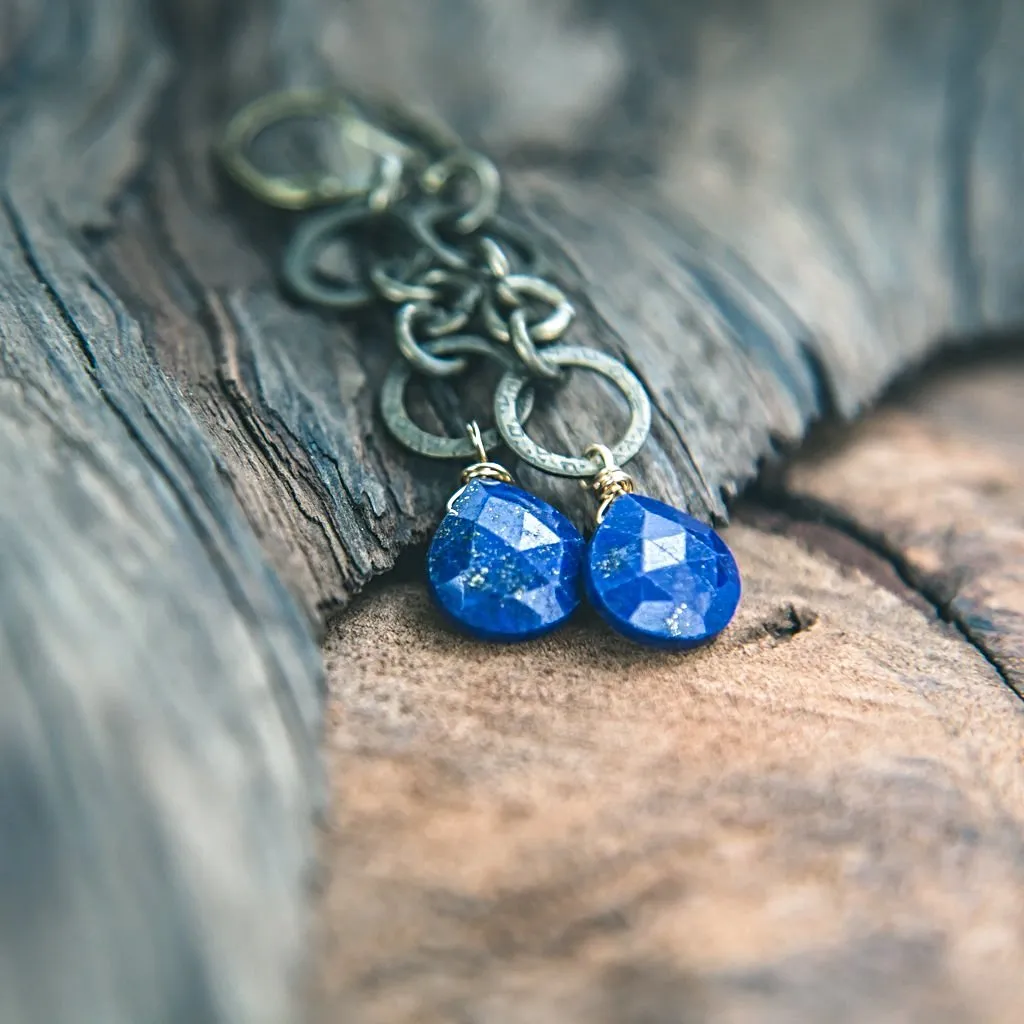Inspire: Lapis Lazuli Earrings